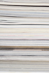 pile of old magazines