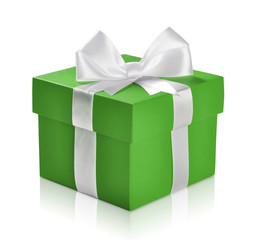 Green gift box