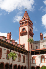 Fototapeta na wymiar Wieża Flagler college Florida
