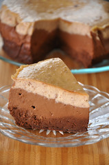 Chestnut Chocolate Cheesecake
