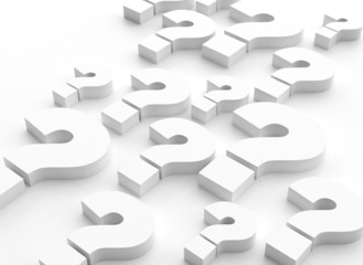 Question Marks - 3D Symbols