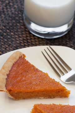 Sweet Potato Pie & Milk