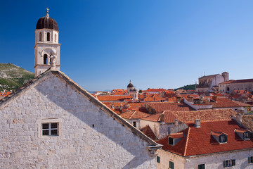 Roofs of Dubrovnik old town
