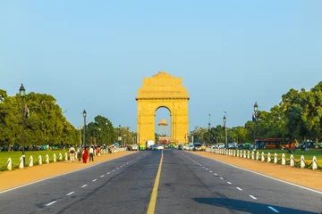 Deurstickers India Gate, New Delhi, India © travelview