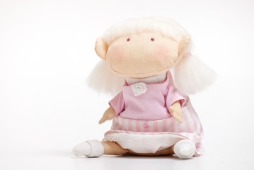 handmade toy girl
