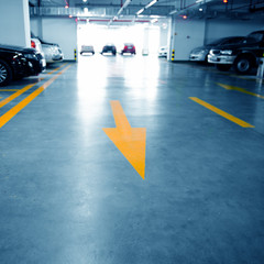 leading to parking car