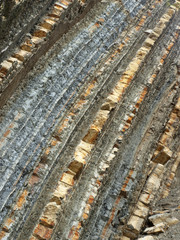 Textura. Roca. Flysch / Texture. Rock. Flysch