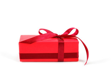Gift pack isolated on a white background.