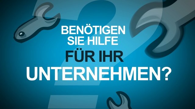 Animiertes Video Ben&ouml;tigen Sie Hilfe f&uuml;r Ihr Unternehmen?