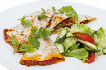 Мексиканские блинчики с острой начинкой