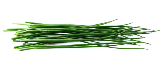 Chive in closeup