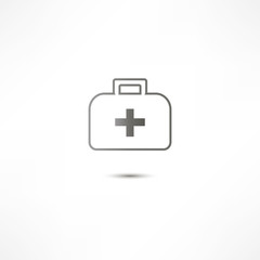 Fototapeta premium First Aid Kit Icon