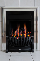 Gas fireplace