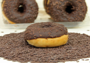 Mini-Schoko-Donuts