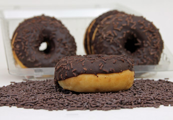 Mini-Schoko-Donuts