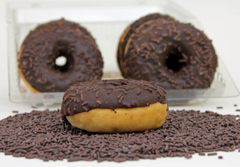 Mini-Schoko-Donuts