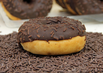 Mini-Schoko-Donuts