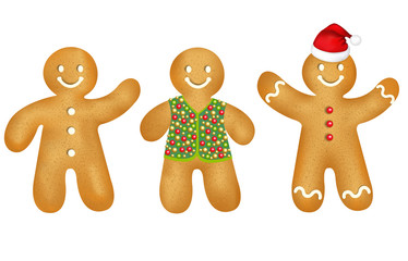Gingerbread Mans Set