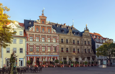 Obraz premium Fischmarkt square, Erfurt, Germany