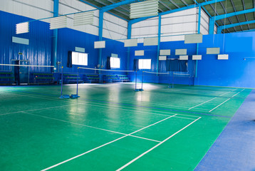 Fototapeta premium badminton court