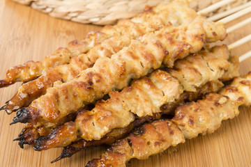 Moo Satay - Thai pork satay.