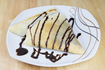Homemade pancakes