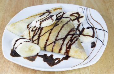 Homemade pancakes