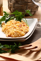 Risotto con la zucca