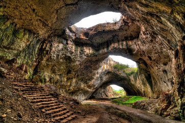 Cave near village Devetaki in Bulgaria