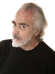 Obraz premium Suspicious Mature Male