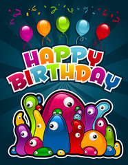 Birthday Party Monsters