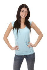 Fototapeta premium casual brunette