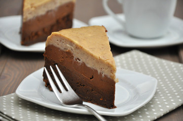 Chestnut Chocolate Cheesecake