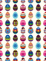 seamless Easter Egg pattern