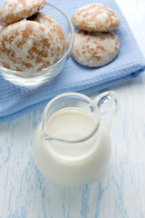 Milk and gingerbread