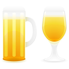 beer glass illustration
