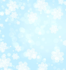 Naklejka na ściany i meble Christmas tła z niebieskim kolorem