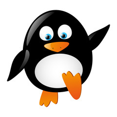 Obraz premium Cute penguin