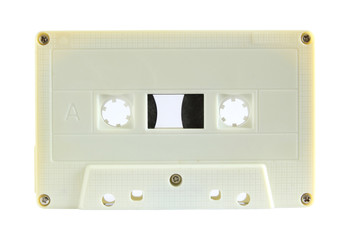 Obraz premium cassette tape isolated on white with clipping path
