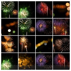 Collection Of Fireworks