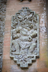 Stone composition in Monkey Forest, Sangeh, Bali, Indonesia