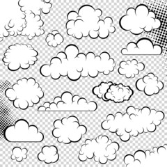 Vector clouds collection