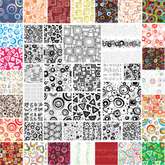 Mix Collection multicolored and monochrome seamless textures