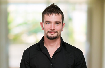 Fototapeta premium Portrait Of A Young Man