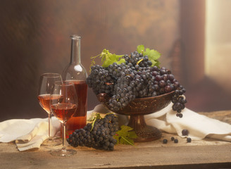TABLEAU SUR LE VIN