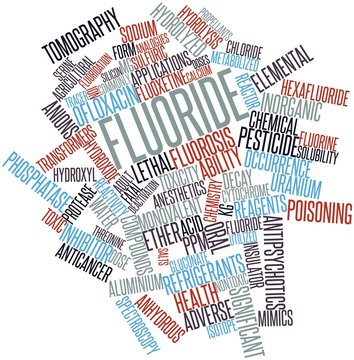 Word cloud for Fluoride