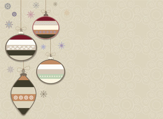 Naklejka premium Christmas card