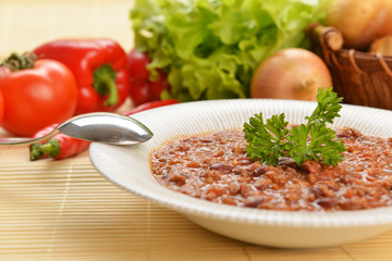 hot chili con