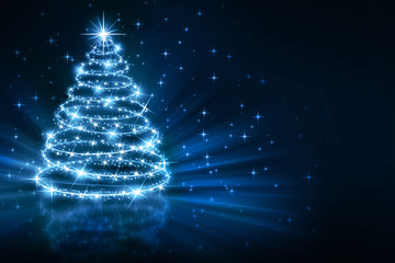 best Christmas tree background