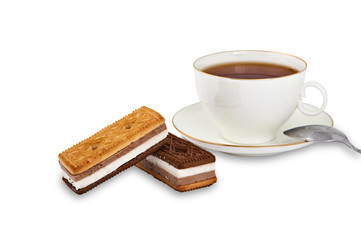 Tea Biscuits and Cup